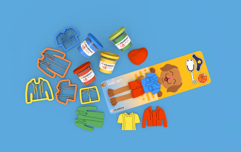 ChildGen Play Dough Paw Pets Jobs