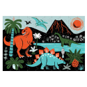 Mudpuppy Dinosaur Glow-in-the-dark Puzzle