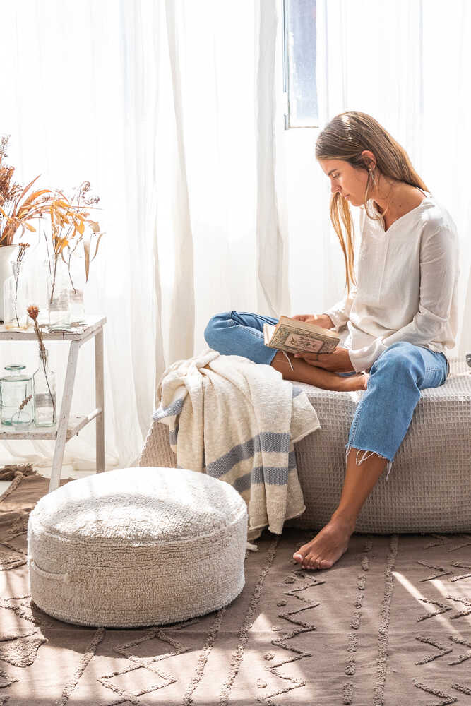 Lorena Pouffe Chill Naturel