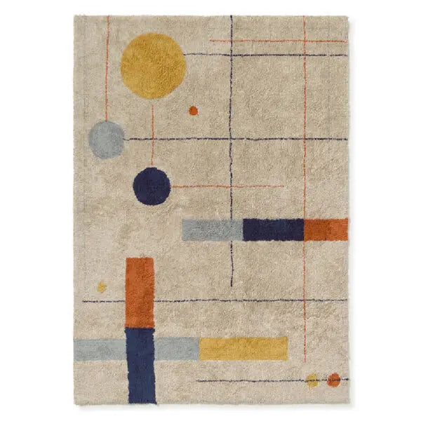 Lorena Canals WASHABLE RUG GEOMETRICAL SHAPES