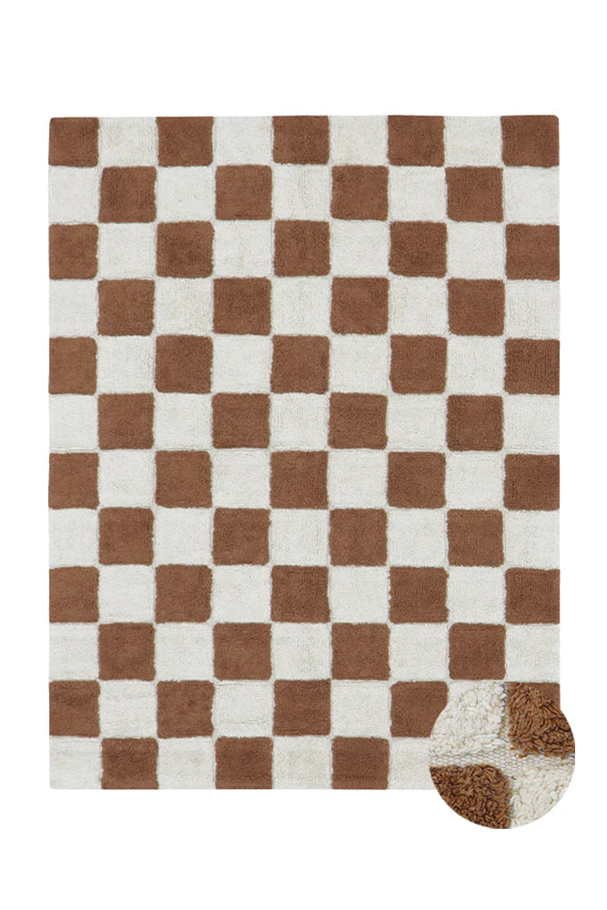 Lorena Canals Tapijt Keuken Tegels Toffee 120x160cm