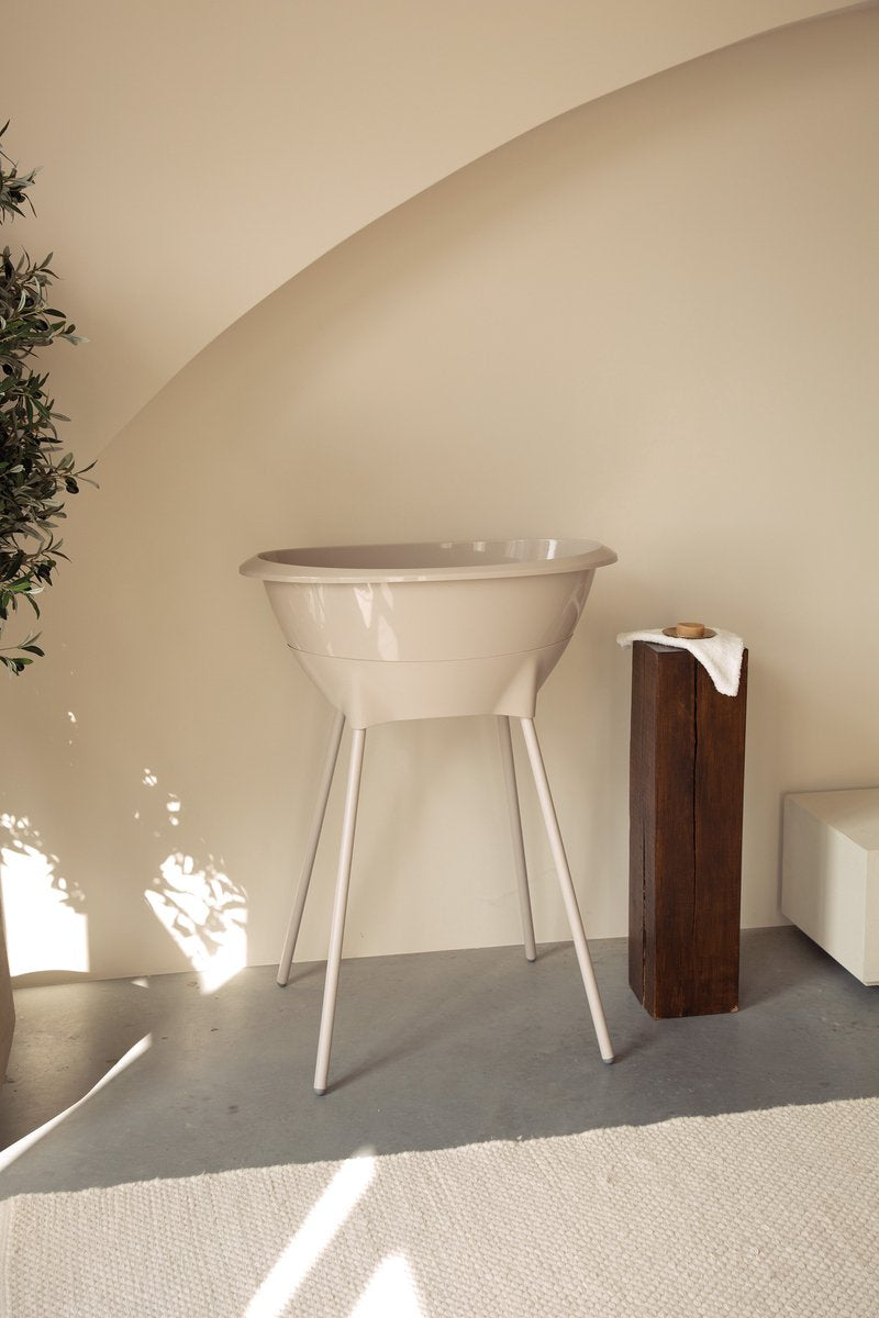 Luma Babybadstandaard - Almond