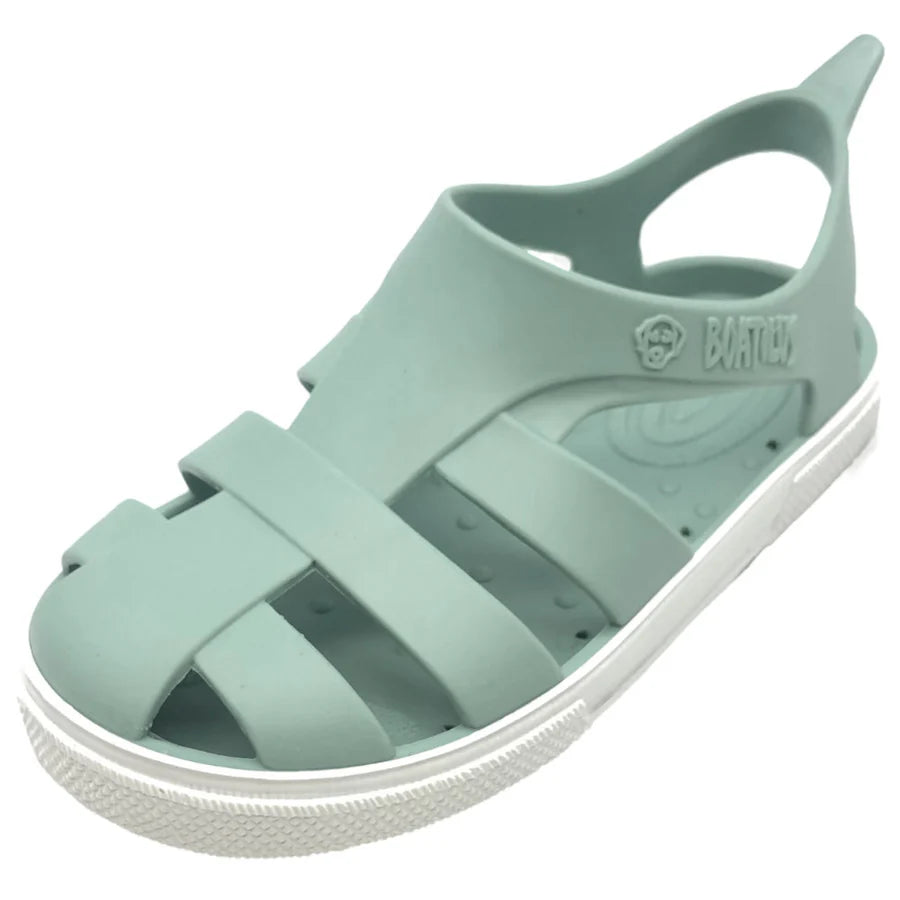 Boatilus Sandalen voor Kinderen Pastel Groen/Wit