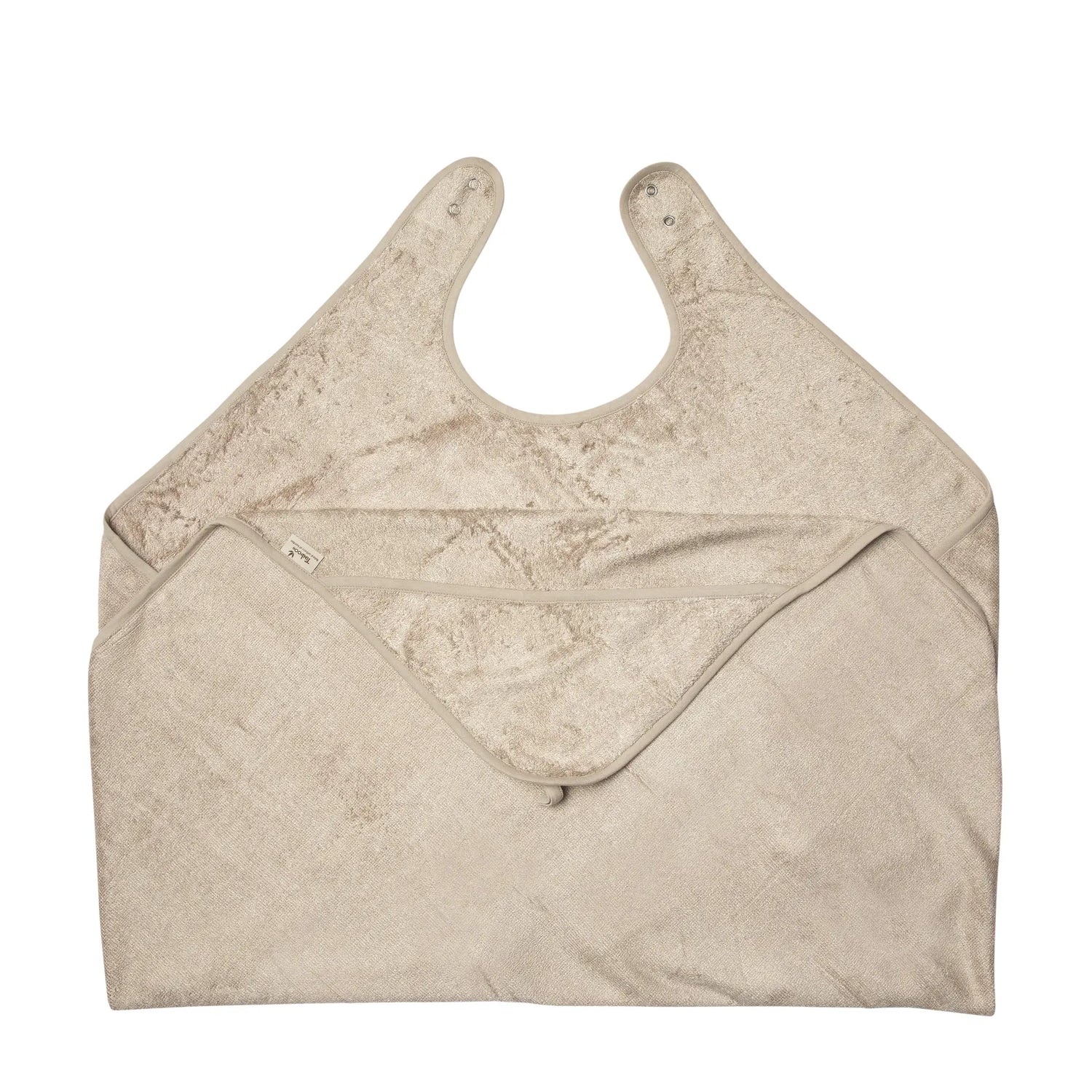 Timboo Cuddle Towel - Feather Grey