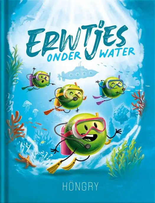 Höngry Voorleesboek Erwtjes Onder Water - Bieke Biesbrouck