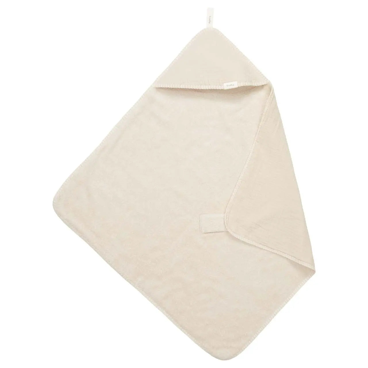 Koeka Omslagdoek Faro warm white 100x100cm
