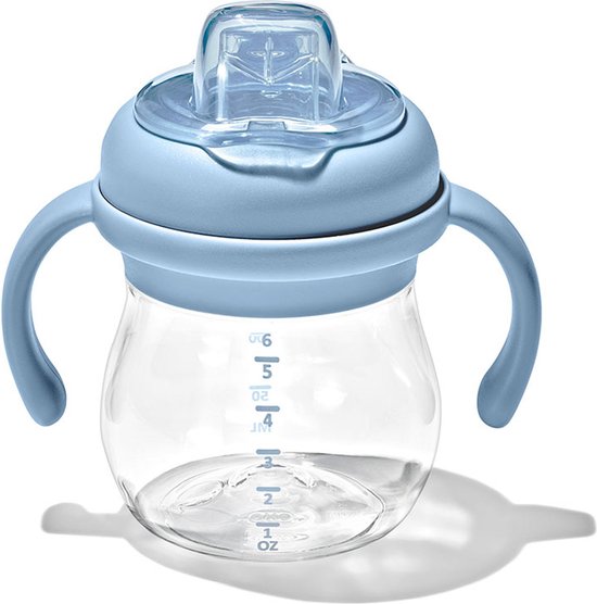 OXO TOT Antilekbeker Met Zachte Tuit 150 ml - Dusk
