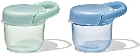 OXO TOT Snackdoosje met deksel - 2-pack - Opal & Dusk