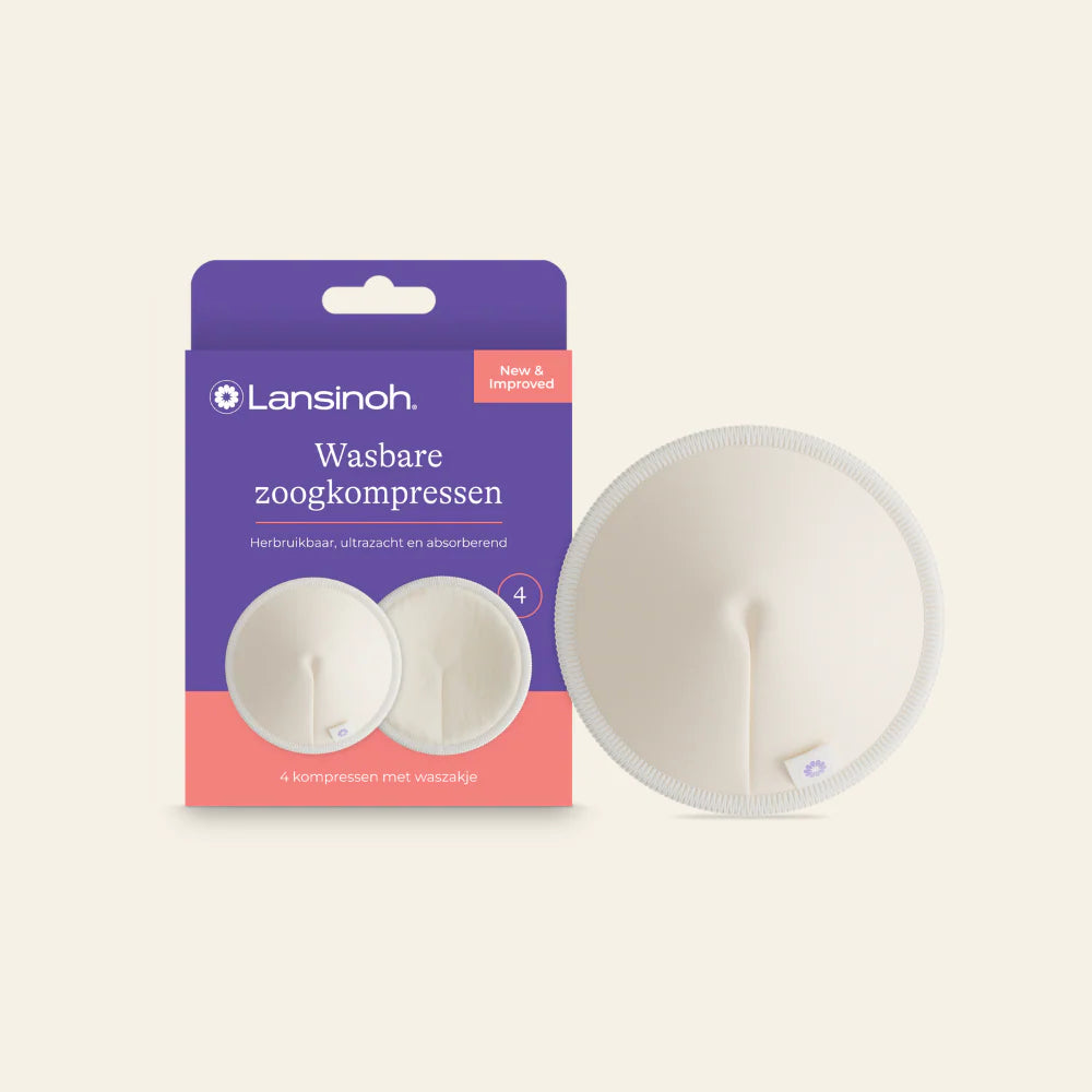 Lansinoh - Wasbare Zoogcompressen