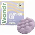 Wondr Shampoo Bar - Rosy Rice - Ondersteunt Gezonde Haargroei - Houdt Vet Haar In Balans - 55g