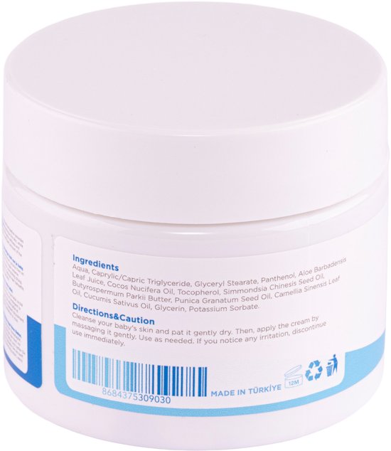 Babyton Natuurlijke Verzorgingscrème Atopische Huid - 100ml