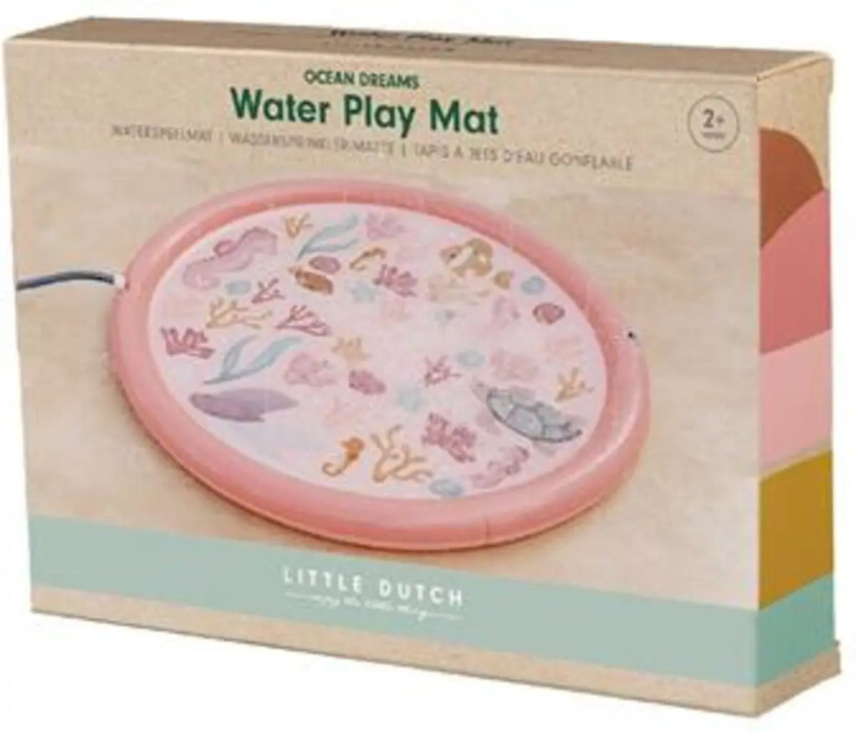 Little Dutch Sprinklermat Ocean Dreams Roze 150 cm