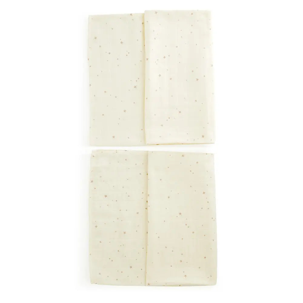 Gloop! Zachte Sky Baby Mousseline Inbakerdoek (x2)