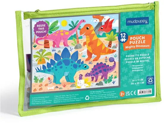 Mudpuppy Puzzel - Mighty Dinosaurs