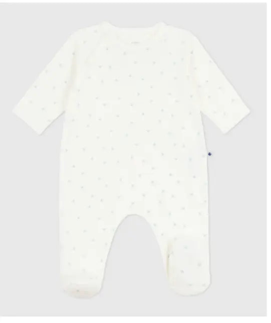 Petit Bateau | Katoenen babypyjama met pootjesprint