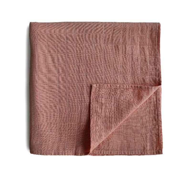 Mushie Swaddle - 120x120cm - Terra