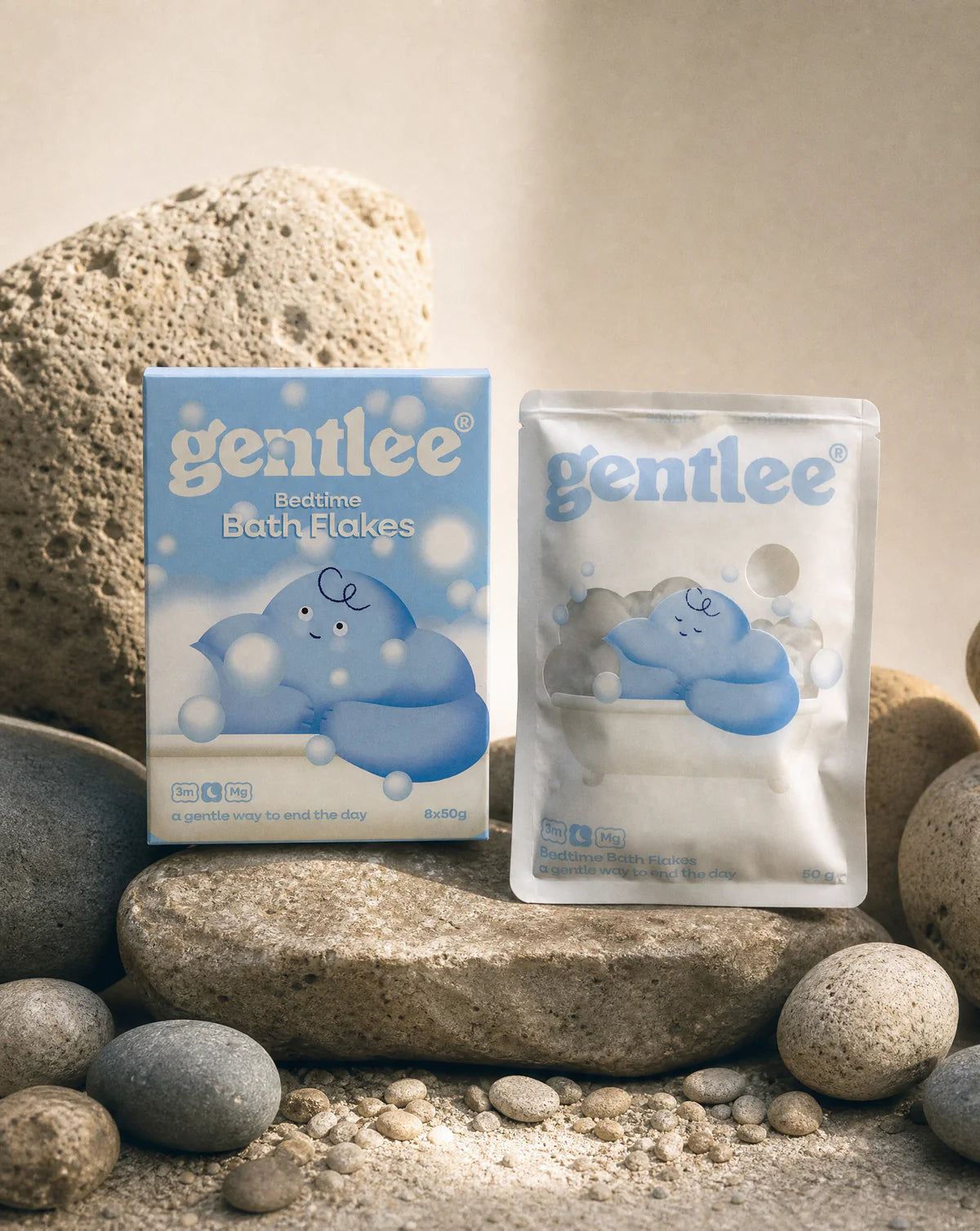 Gentlee Badvlokken 8x50g