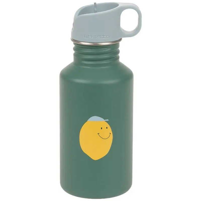 Lässig Drinkfles RVS Happy Fruits (500 ml) - Lemon