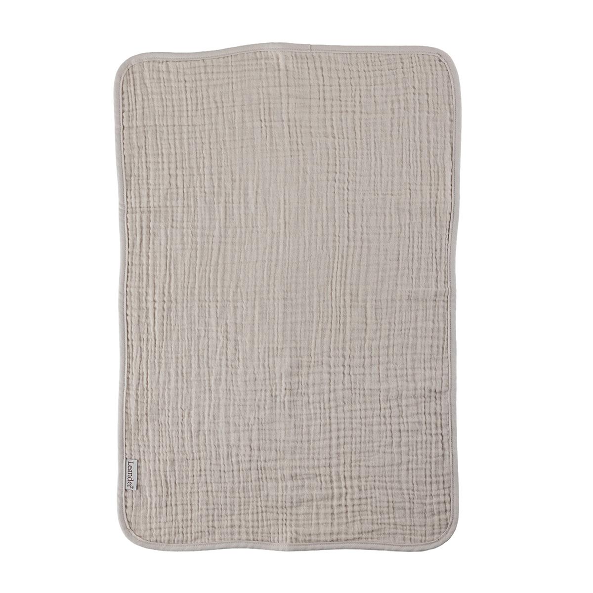 Leander Tetradoek Biologische Mousseline, 2-pack - Cappuccino / Mocca