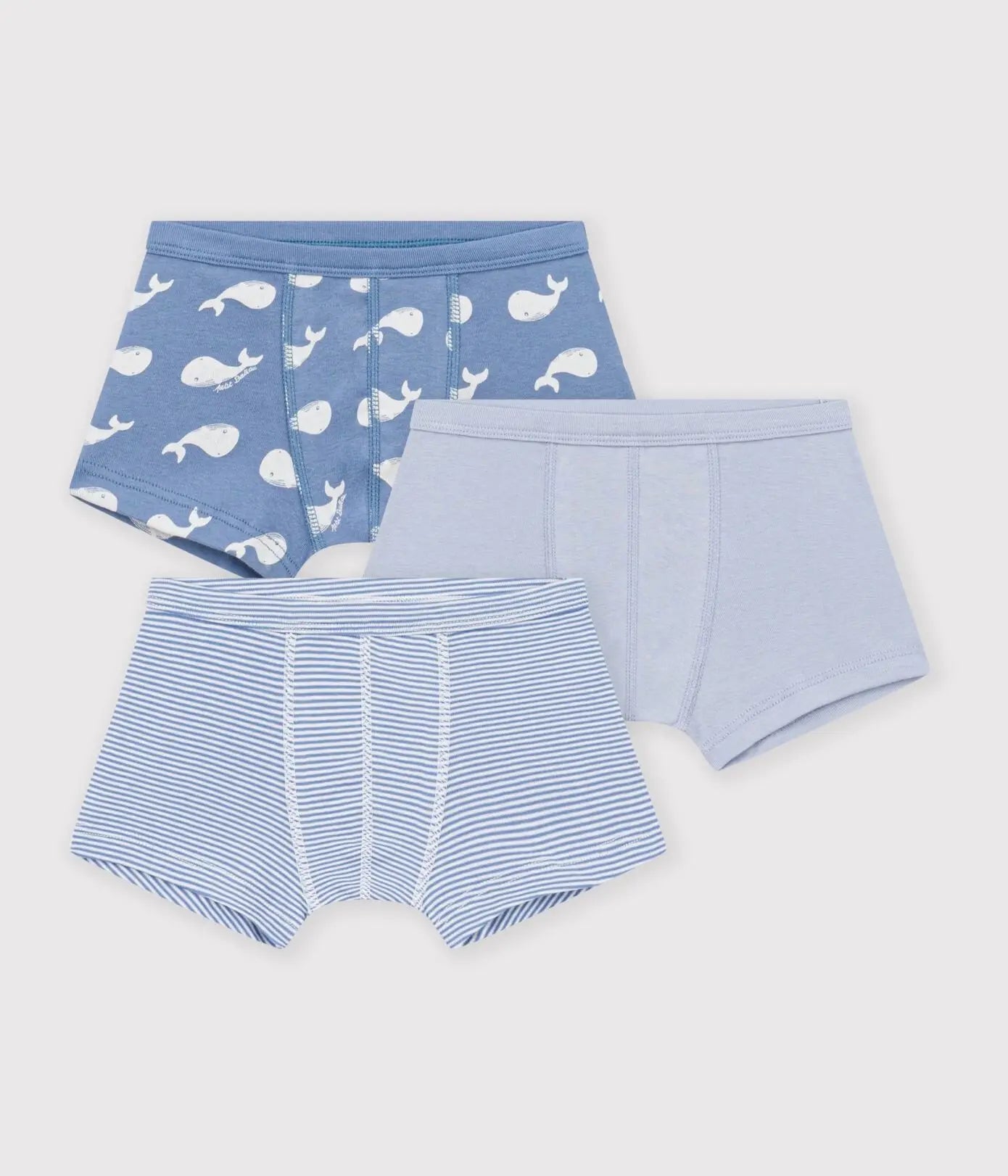 Petit Bateau 3 Boxershorts - Multicolor