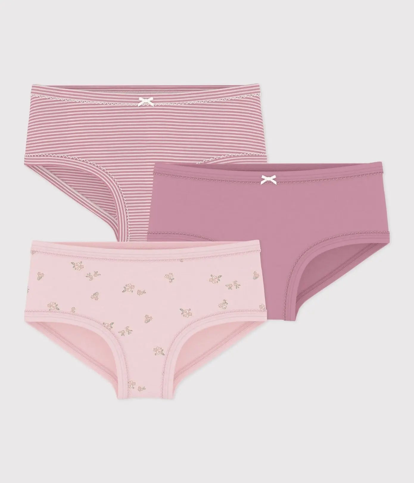 Petit Bateau 3 Onderbroekjes - Multicolor