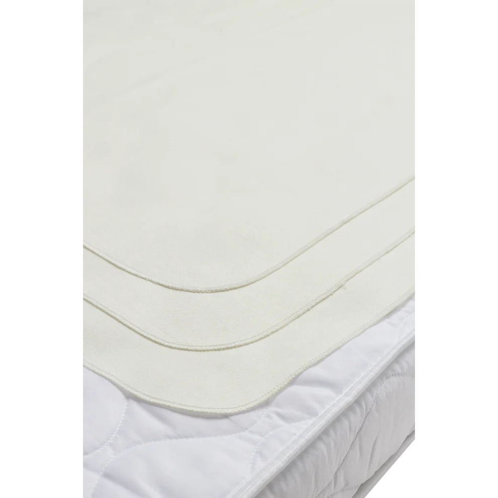 Meyco Molton Onderlegger - White