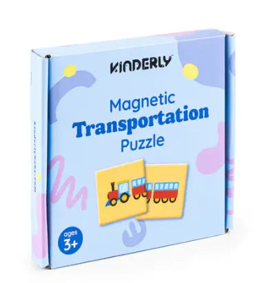 Kinderly Magnetische Puzzel (40-delig) - Vervoer
