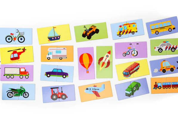 Kinderly Magnetische Puzzel (40-delig) - Vervoer