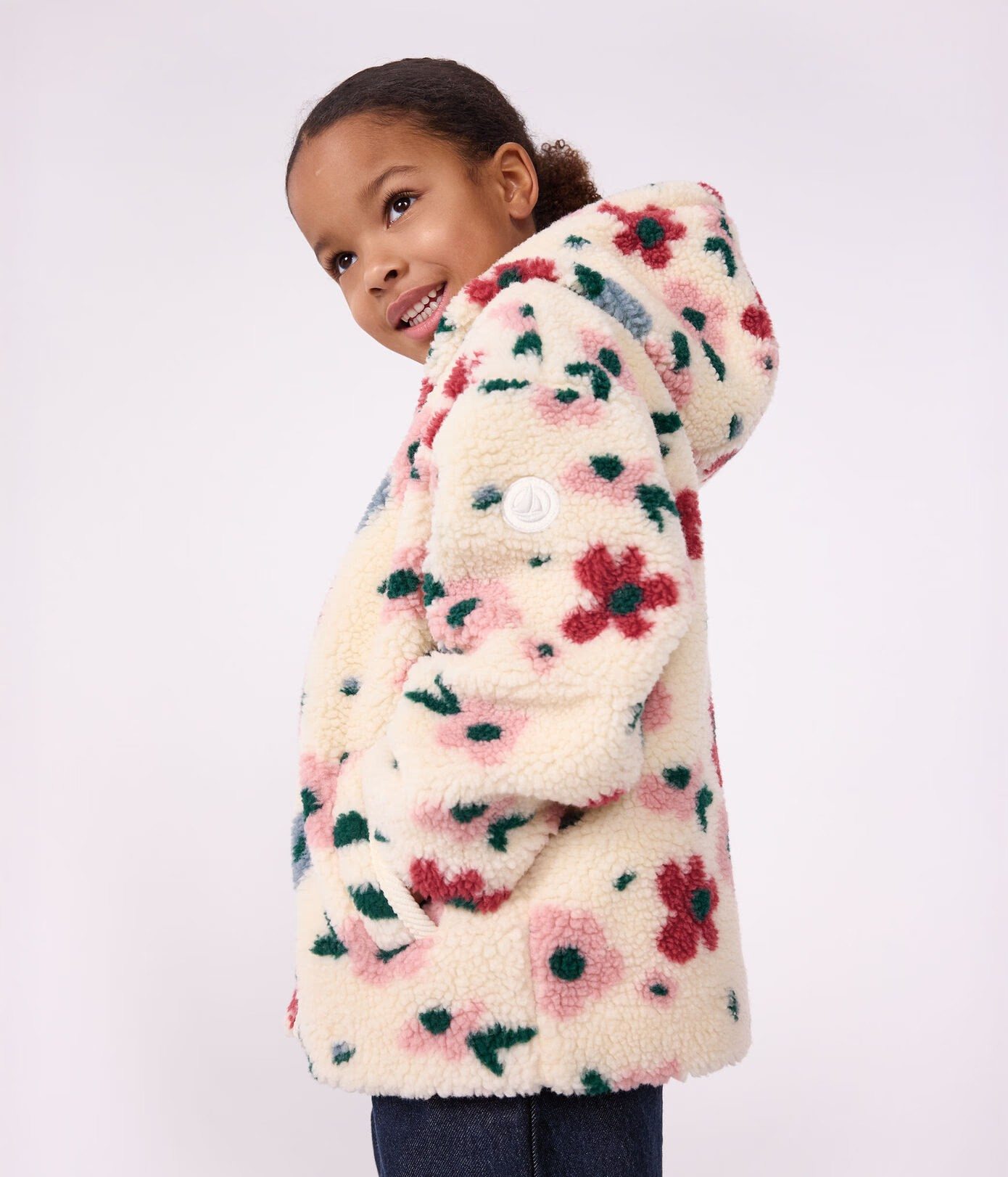 Petit Bateau Jas - Ecru