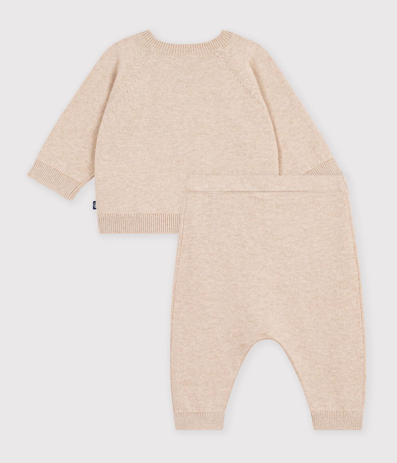 Petit Bateau Set Van 2 Stuks - Ecru