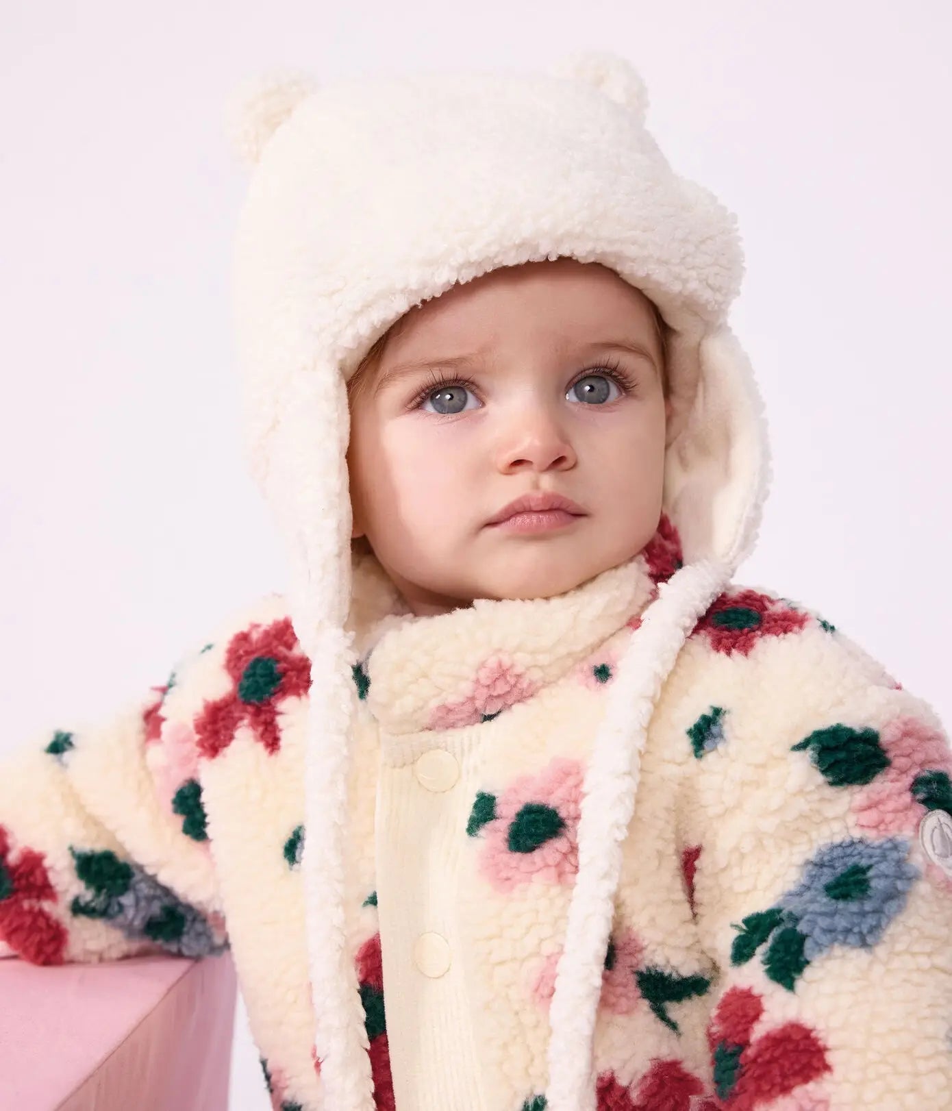Petit Bateau Mutsje - Ecru