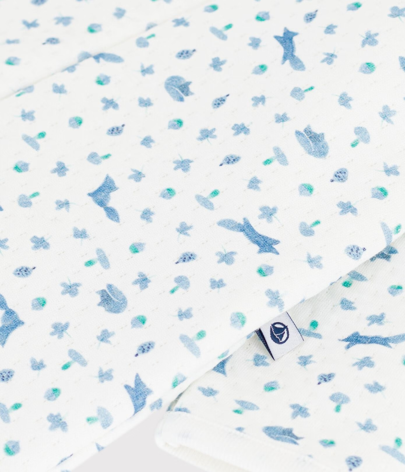 Petit Bateau Slaappakje Met Rits - Wit