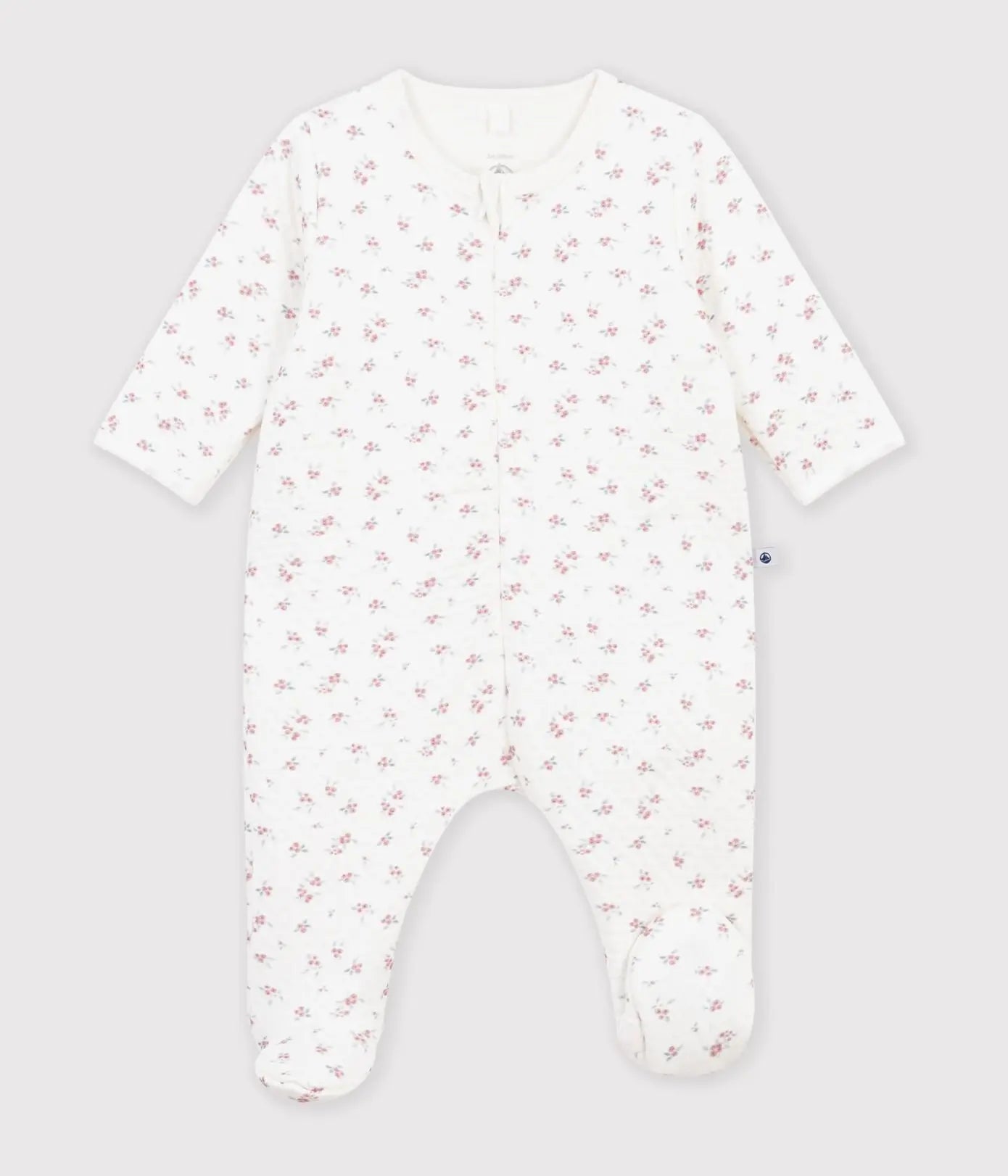 Petit Bateau Slaappakje Met Rits - Wit