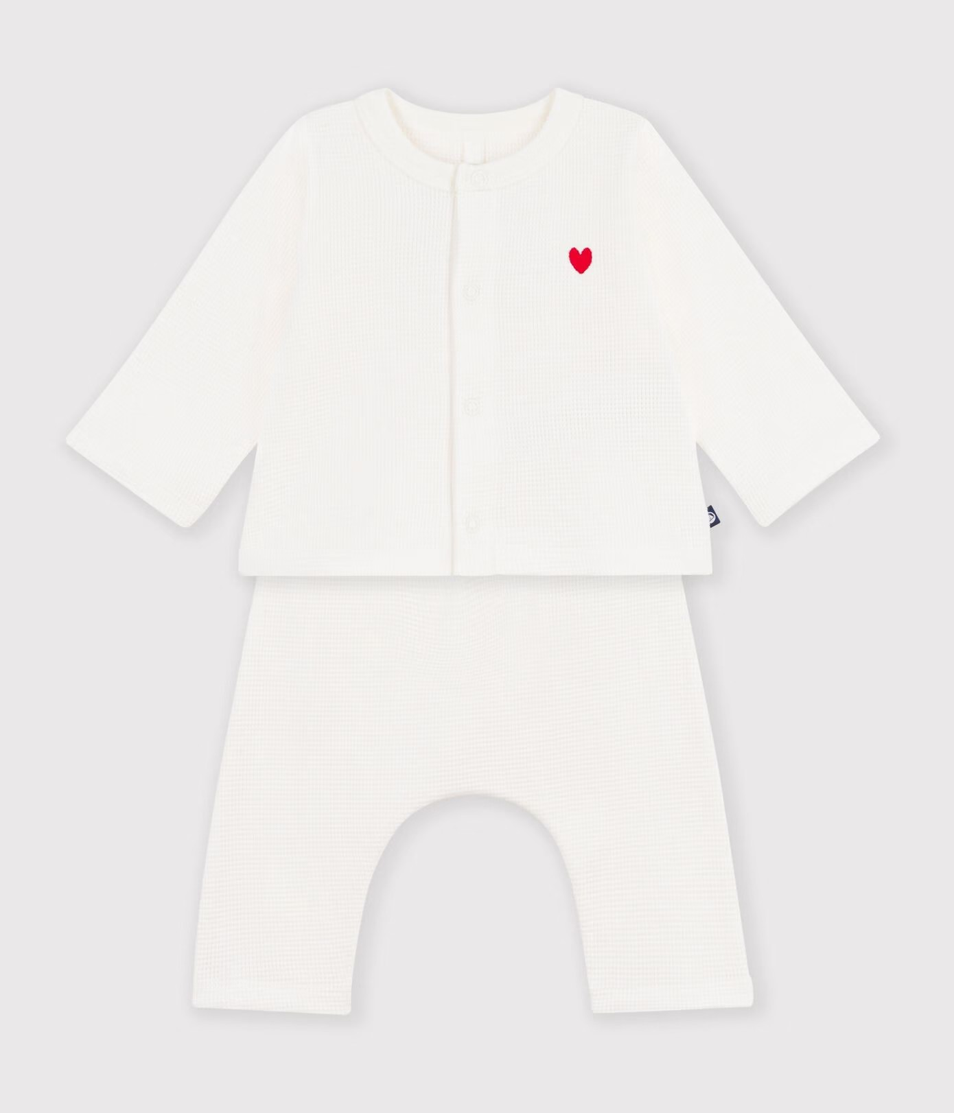 Petit Bateau Set Van 2 Stuks - Wit