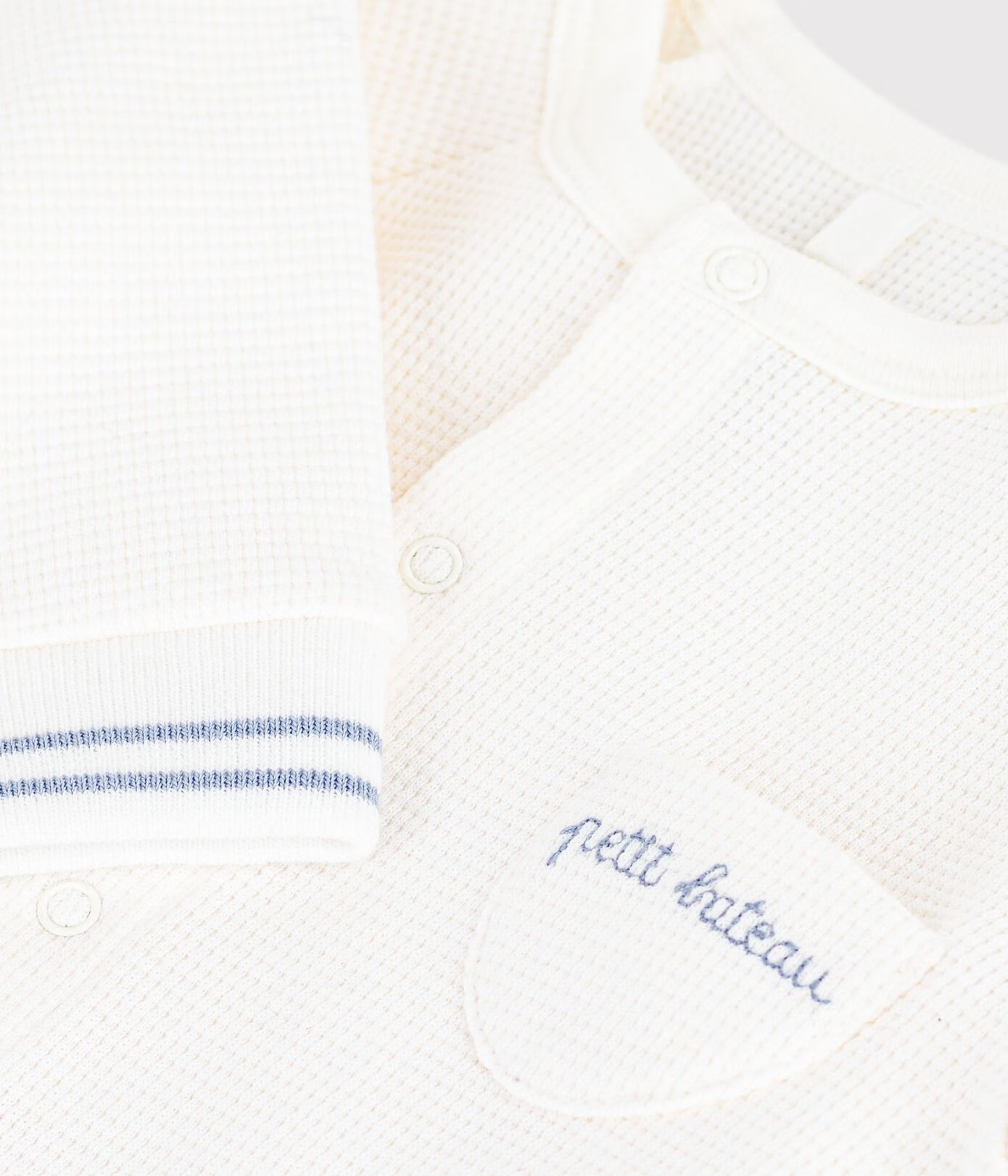 Petit Bateau Onesie - Wit