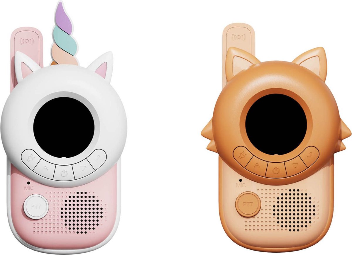The Zoofamily Walkie Talkie - Set Vos x Eenhoorn