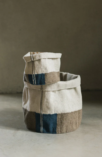 Lorena Canals Handloom Mini Basket Nopal