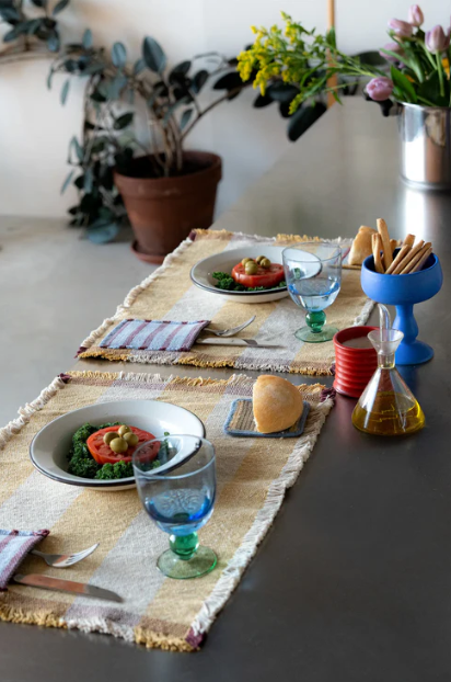 Lorena Canals Handloom Placemats Pocket Honey (Set of 2)