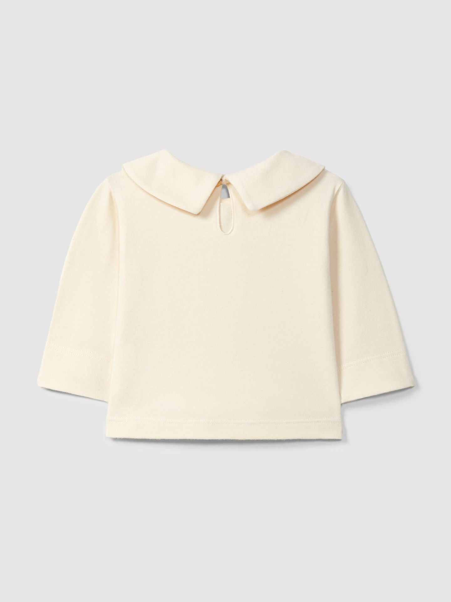 Snug Longsleeve Met Kraag - Amandel