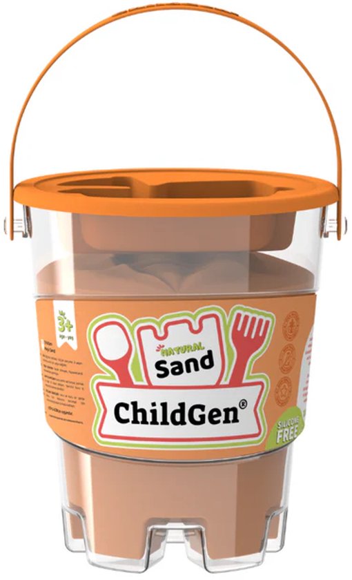 ChildGen Magic sand 500gr met zandvormpje - Orange