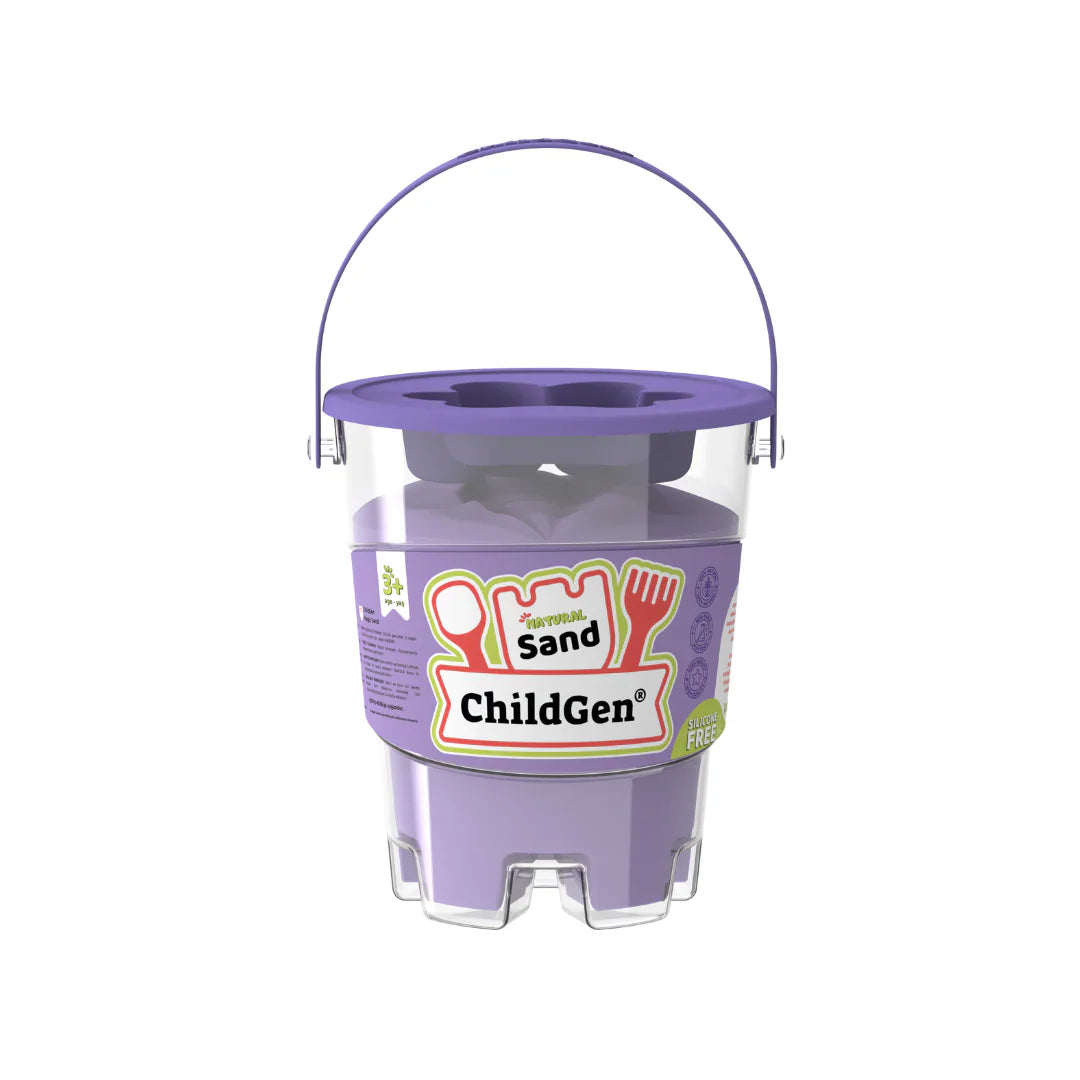 ChildGen Magic sand 500gr met zandvormpje - Purple