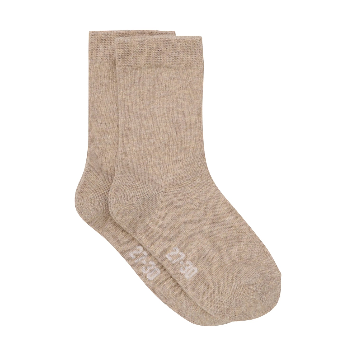 Minymo Enkelsokken (2-pack) - Silver Mink Melange