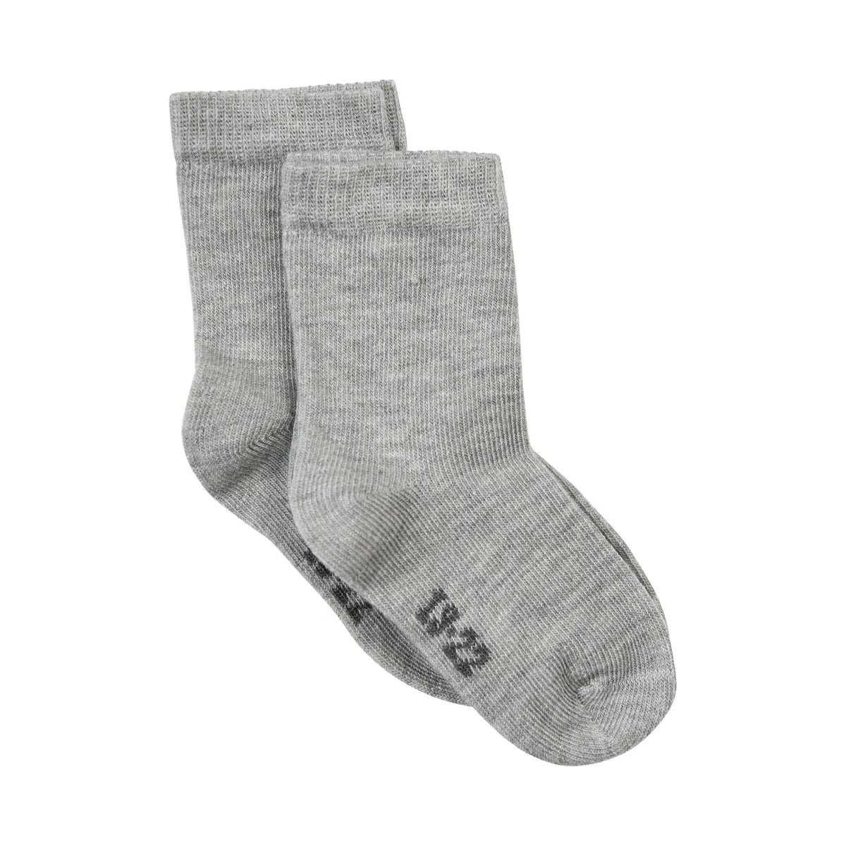 Minymo Enkelsokken (2-pack) - Light Grey Melange