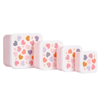Little Lovely Lunch- En Snackboxset - Hearts