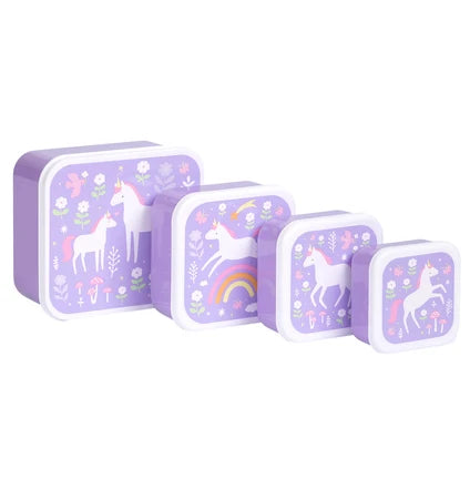A Little Lovely Company Lunch- En Snackboxset - Unicorn