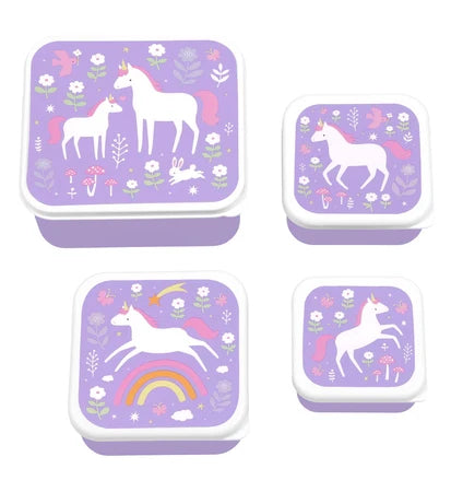 A Little Lovely Company Lunch- En Snackboxset - Unicorn