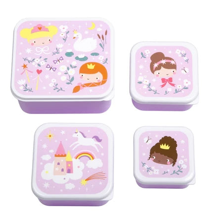 A Little Lovely Company Lunch- En Snackboxset - Princesses