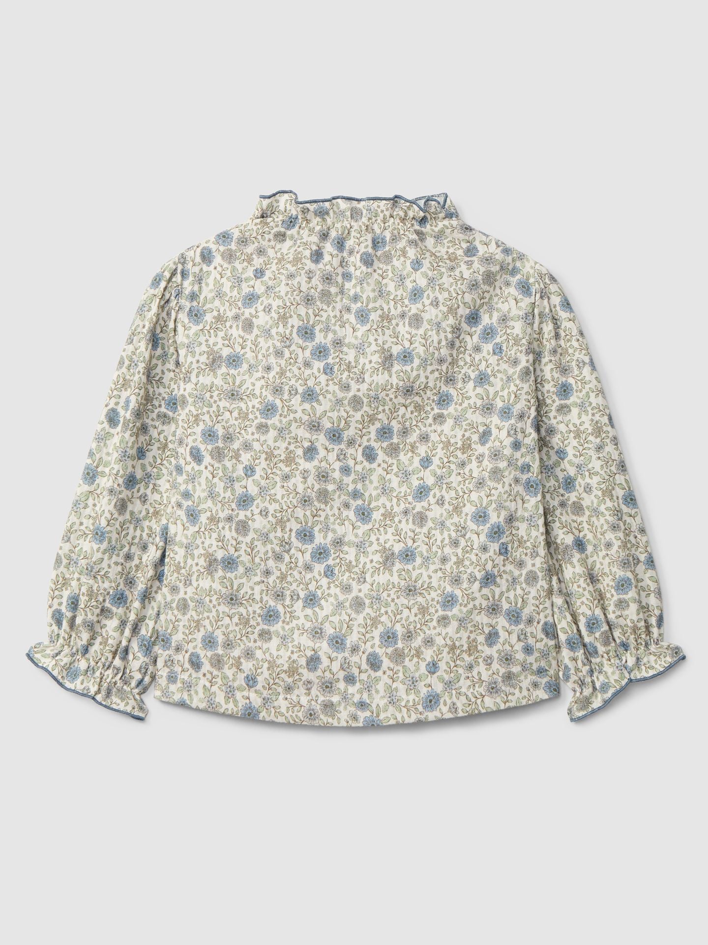 Laranjinha - blouse met bloemenprint