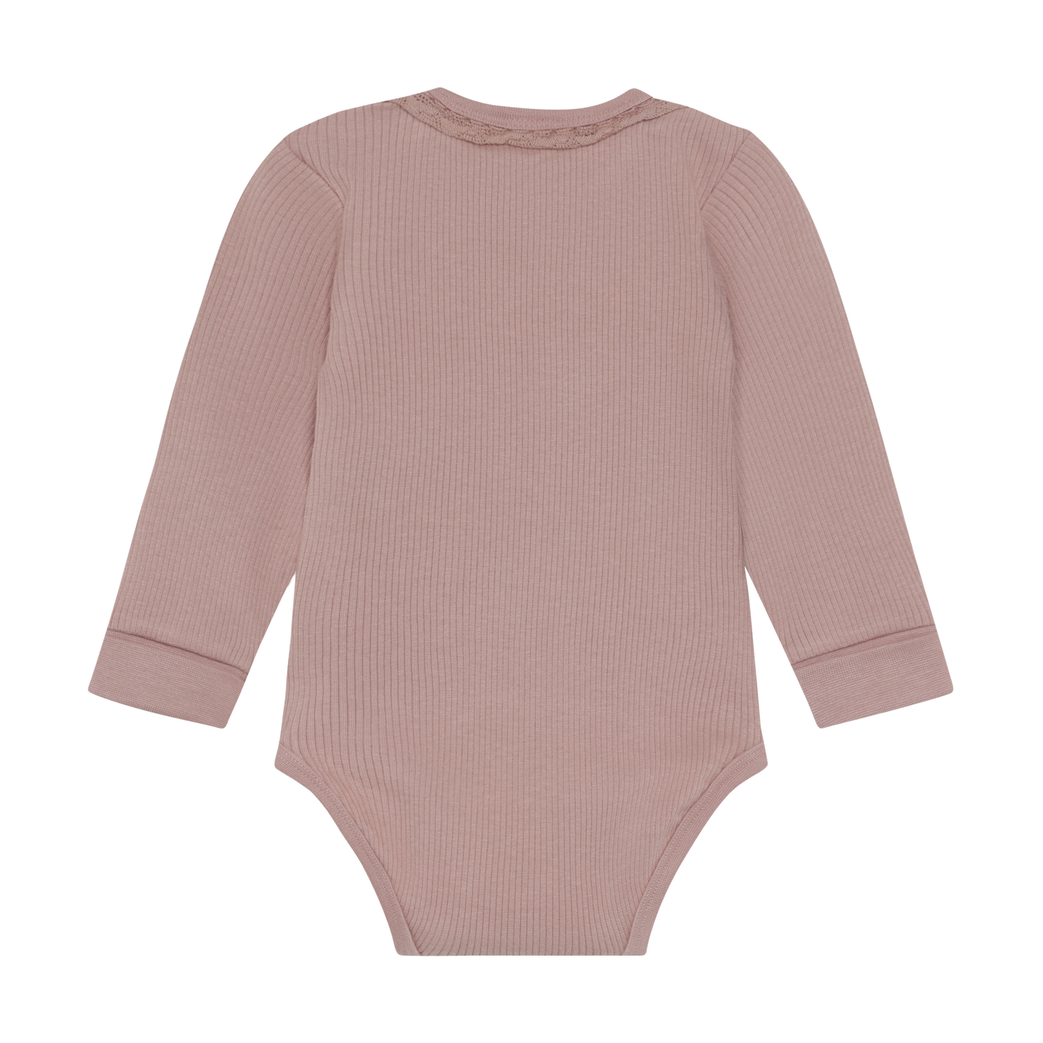 Minymo Ribromper Lange Mouwen - Fawn