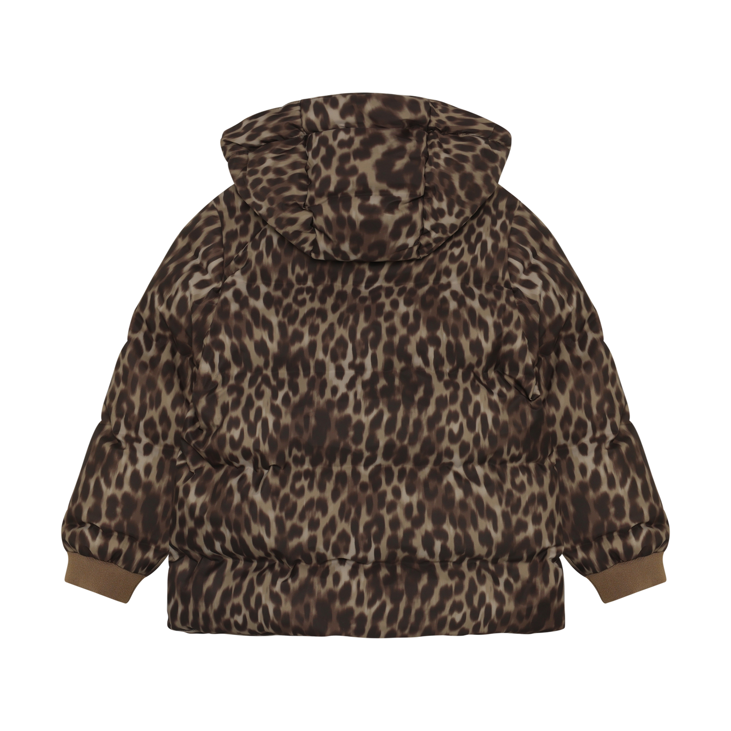 En Fant Gewatteerde Jas Met Print - Pine Bark